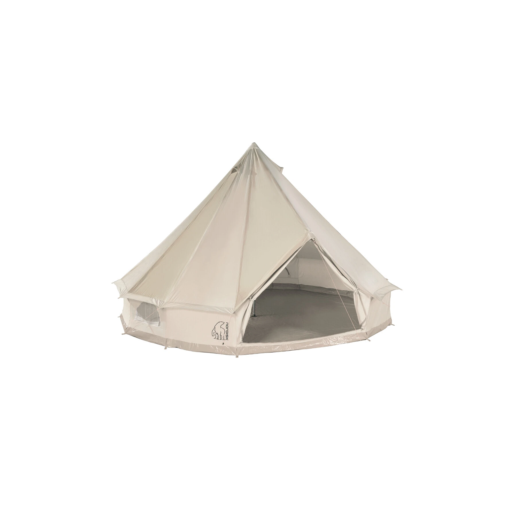 Nordisk Asgard 12.6 M² Tent Technisch Katoen, Beige 4 Nordisk Asgard 12.6 M² Tent Technisch Katoen, Beige - Afbeelding 2