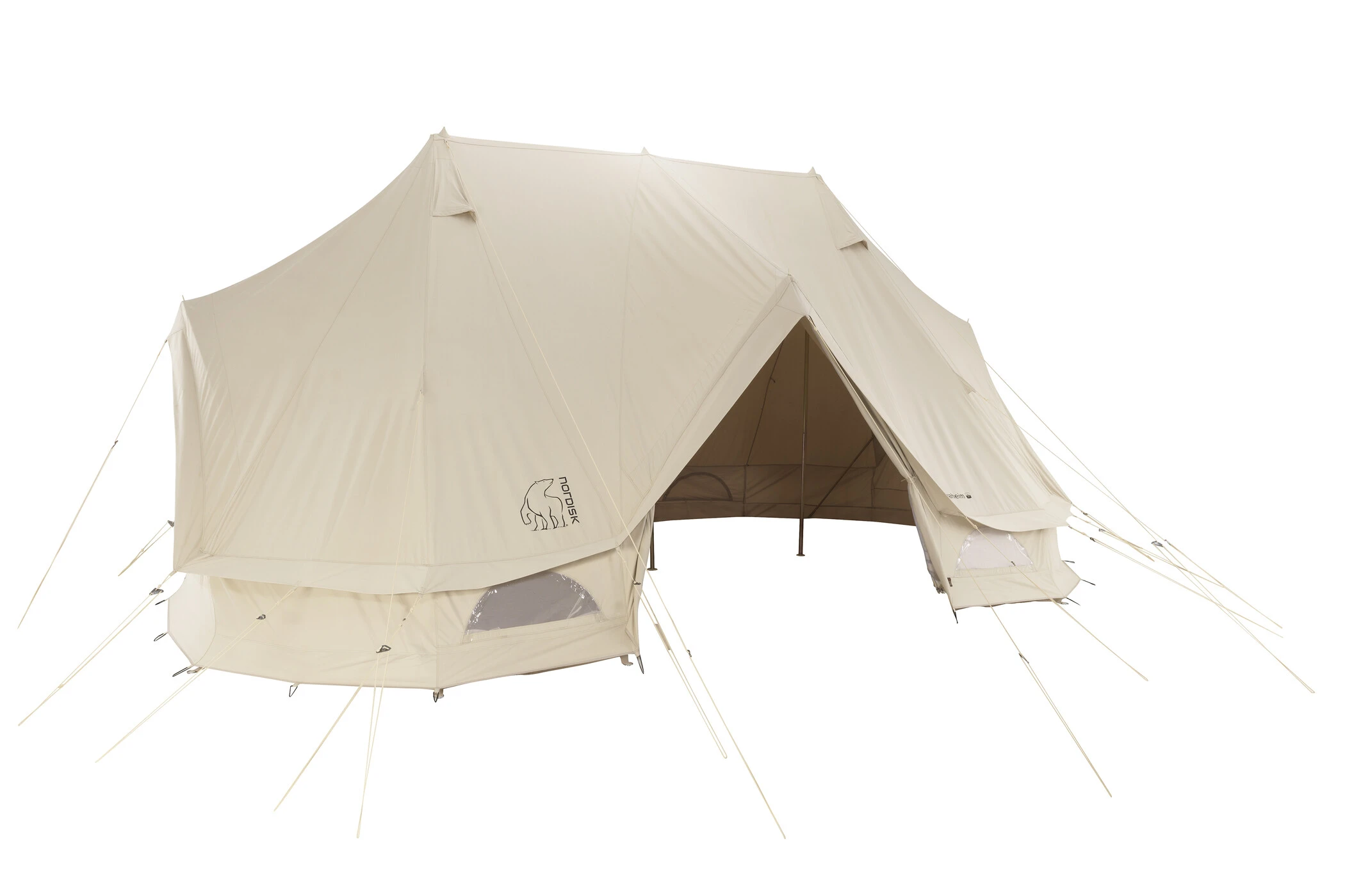 Nordisk Vanaheim 40 M² Tent Technisch Katoen, Beige 3 Nordisk Vanaheim 40 M² Tent Technisch Katoen, Beige
