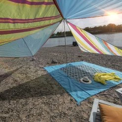 Bent Canvas Allover Set Caraïbisch Gebied, Bont 14 Bent Canvas Allover Set Caraïbisch Gebied, Bont -Campz-winkel bent canvas allover set caribbean stripe lime punch zipper red 6