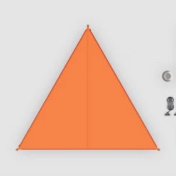 Bent Canvas Plain Set, Blauw -Campz-winkel bent canvas plain set autumn glory zipper red 3 6