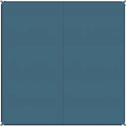 Bent Plain Tenttapijt, Grijs -Campz-winkel bent carpet plain steel grey 3 1