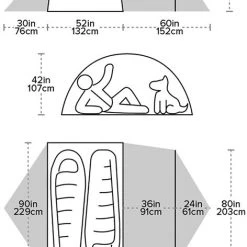 Big Agnes Blacktail 2 Hotel Bikepack Tent, Grijs 21 Big Agnes Blacktail 2 Hotel Bikepack Tent, Grijs -Campz-winkel big agnes blacktail 2 hotel bikepack tent gray 10
