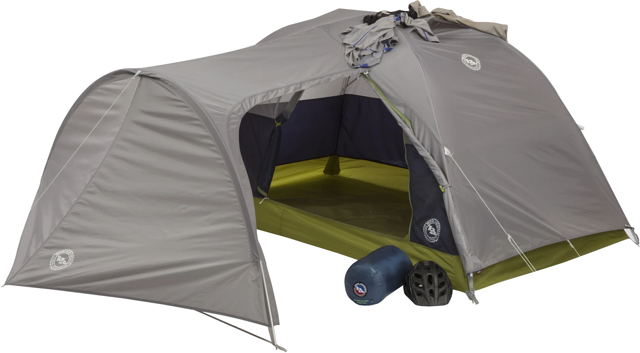 Big Agnes Blacktail 2 Hotel Bikepack Tent, Grijs 6 Big Agnes Blacktail 2 Hotel Bikepack Tent, Grijs - Afbeelding 4