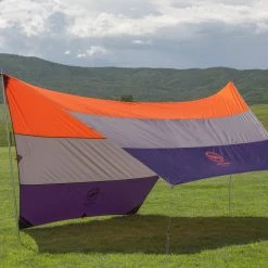 Big Agnes Deep Creek Dakzeil Medium, Blauw -Campz-winkel big agnes deep creek tarp medium orange taupe eggplant 4