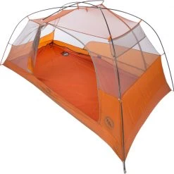 Big Agnes Tentbodem Beschermer 90x90", Oranje/blauw -Campz-winkel big agnes tent floor protector 90x90 orange navy 2