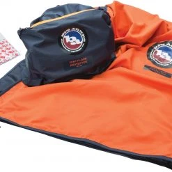 Big Agnes Tentbodem Beschermer 90x90", Oranje/blauw -Campz-winkel big agnes tent floor protector 90x90 orange navy 7