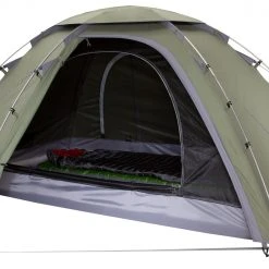 CAMPZ Drenthe 2P TC Tent, Groen/grijs -Campz-winkel campz drenthe 2p tc tent green grey 10