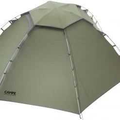 CAMPZ Drenthe 2P TC Tent, Groen/grijs -Campz-winkel campz drenthe 2p tc tent green grey 12