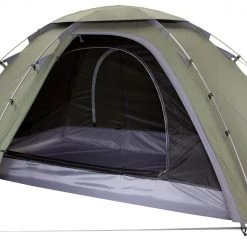 CAMPZ Drenthe 2P TC Tent, Groen/grijs -Campz-winkel campz drenthe 2p tc tent green grey 7