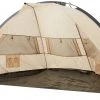 CAMPZ FG UV 50+ Sun Shelter Trapezium, Beige/grijs -Campz-winkel campz fg uv 50 sun shelter trapezium sesame dark dull grey 1