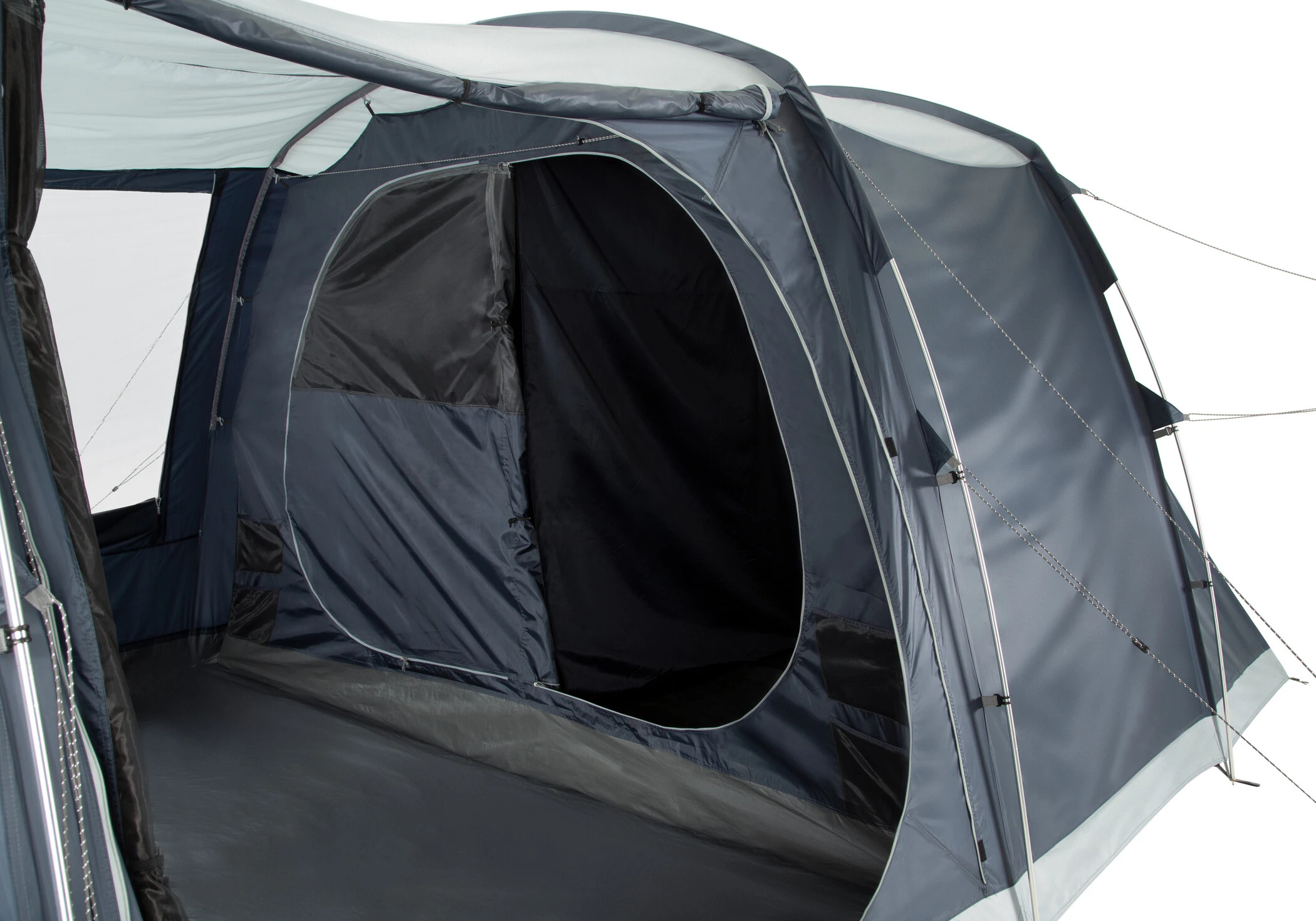 CAMPZ Flevoland 4P PES Tent, Blauw/grijs 8 CAMPZ Flevoland 4P PES Tent, Blauw/grijs - Afbeelding 6