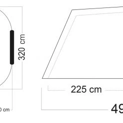 CAMPZ Flevoland 5P PES Tent, Blauw/grijs 29 CAMPZ Flevoland 5P PES Tent, Blauw/grijs -Campz-winkel campz flevoland 5p pes tent blue grey 14