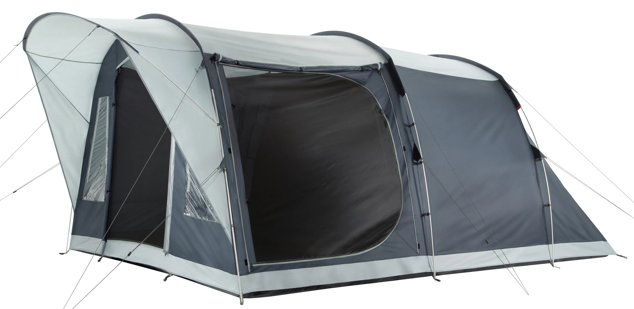 CAMPZ Flevoland 5P PES Tent, Blauw/grijs 4 CAMPZ Flevoland 5P PES Tent, Blauw/grijs - Afbeelding 2