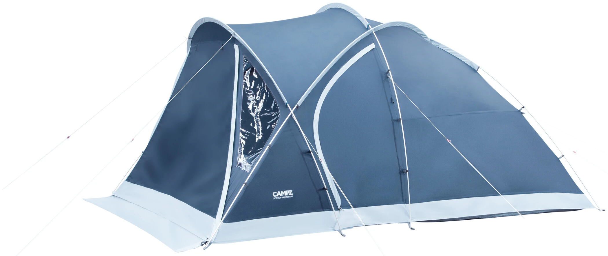 CAMPZ Friesland 3P PES Tent, Blauw/grijs 3 CAMPZ Friesland 3P PES Tent, Blauw/grijs