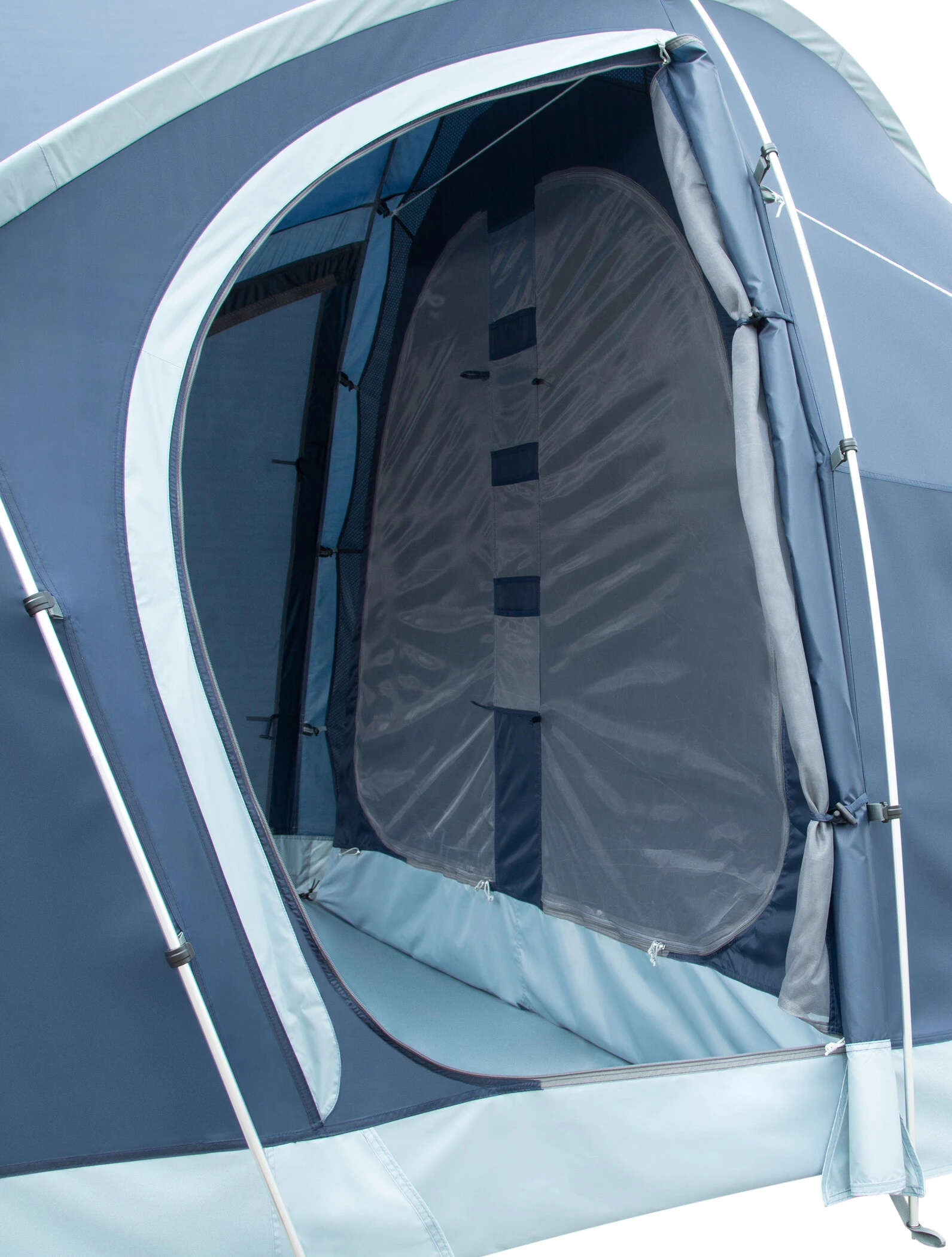CAMPZ Friesland 3P PES Tent, Blauw/grijs 9 CAMPZ Friesland 3P PES Tent, Blauw/grijs - Afbeelding 7