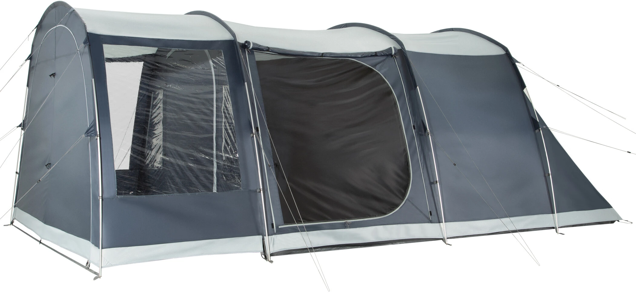 CAMPZ Gelderland 5P PES Tent, Blauw/grijs 4 CAMPZ Gelderland 5P PES Tent, Blauw/grijs - Afbeelding 2