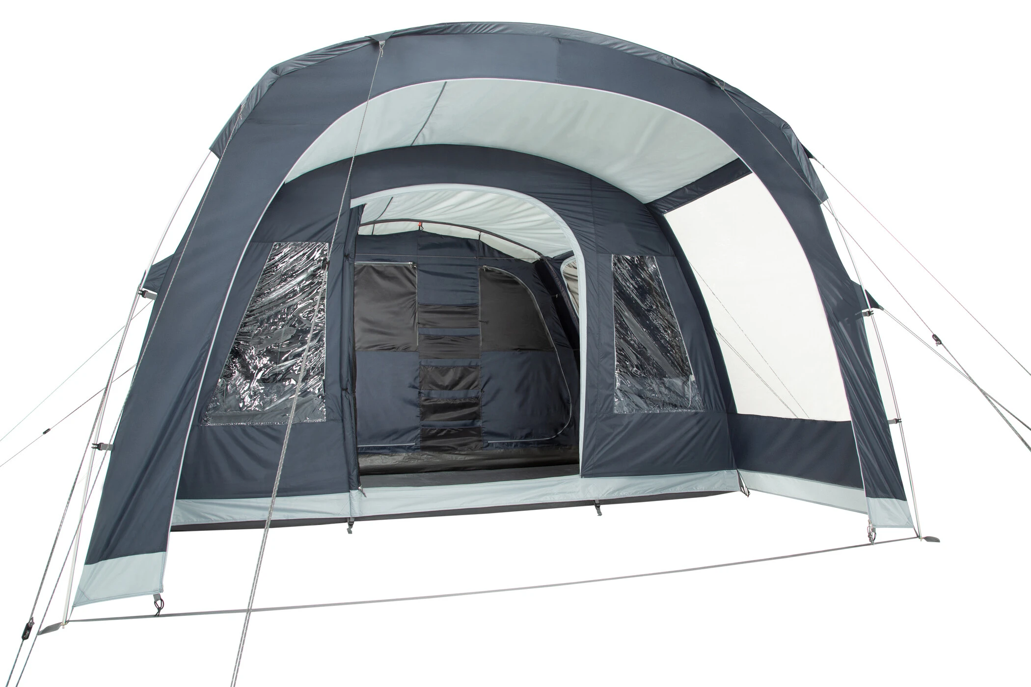 CAMPZ Gelderland 5P PES Tent, Blauw/grijs 6 CAMPZ Gelderland 5P PES Tent, Blauw/grijs - Afbeelding 4