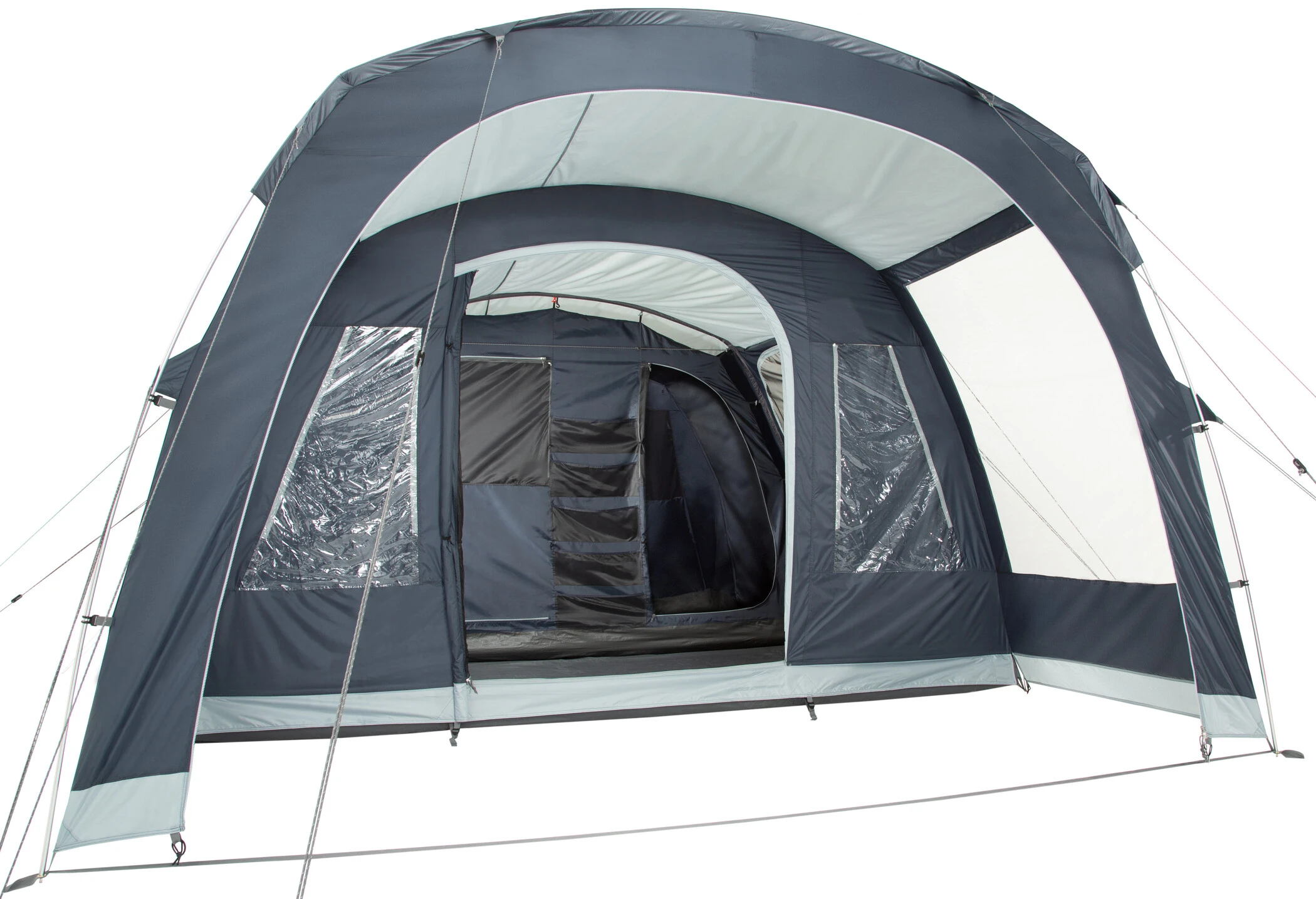 CAMPZ Gelderland 5P PES Tent, Blauw/grijs 7 CAMPZ Gelderland 5P PES Tent, Blauw/grijs - Afbeelding 5