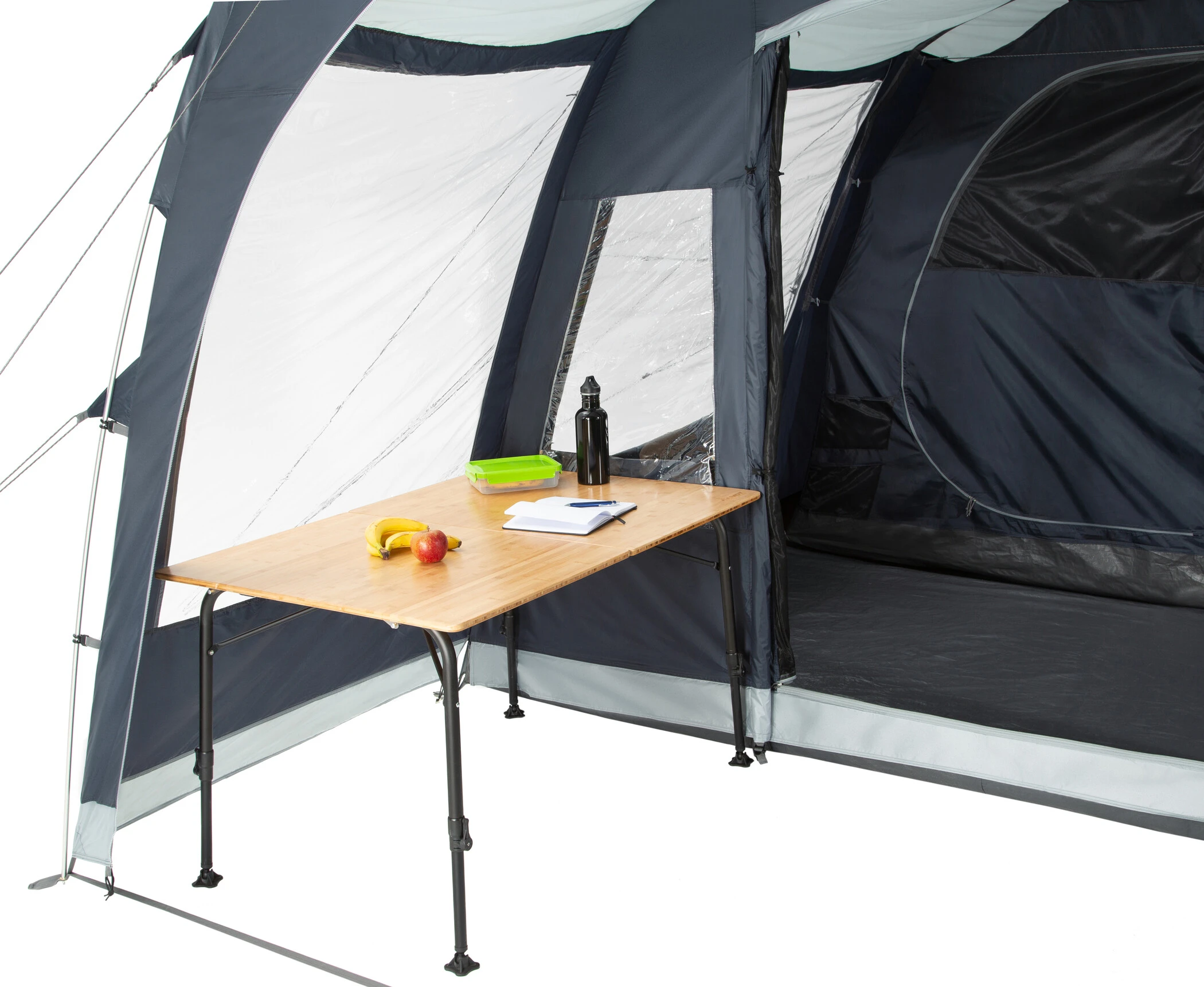 CAMPZ Gelderland 5P PES Tent, Blauw/grijs 9 CAMPZ Gelderland 5P PES Tent, Blauw/grijs - Afbeelding 7