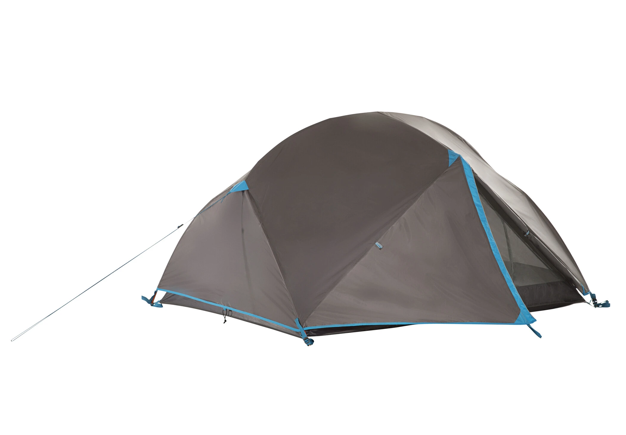 CAMPZ Lacanau 2P Tent, Grijs/oranje 4 CAMPZ Lacanau 2P Tent, Grijs/oranje - Afbeelding 2