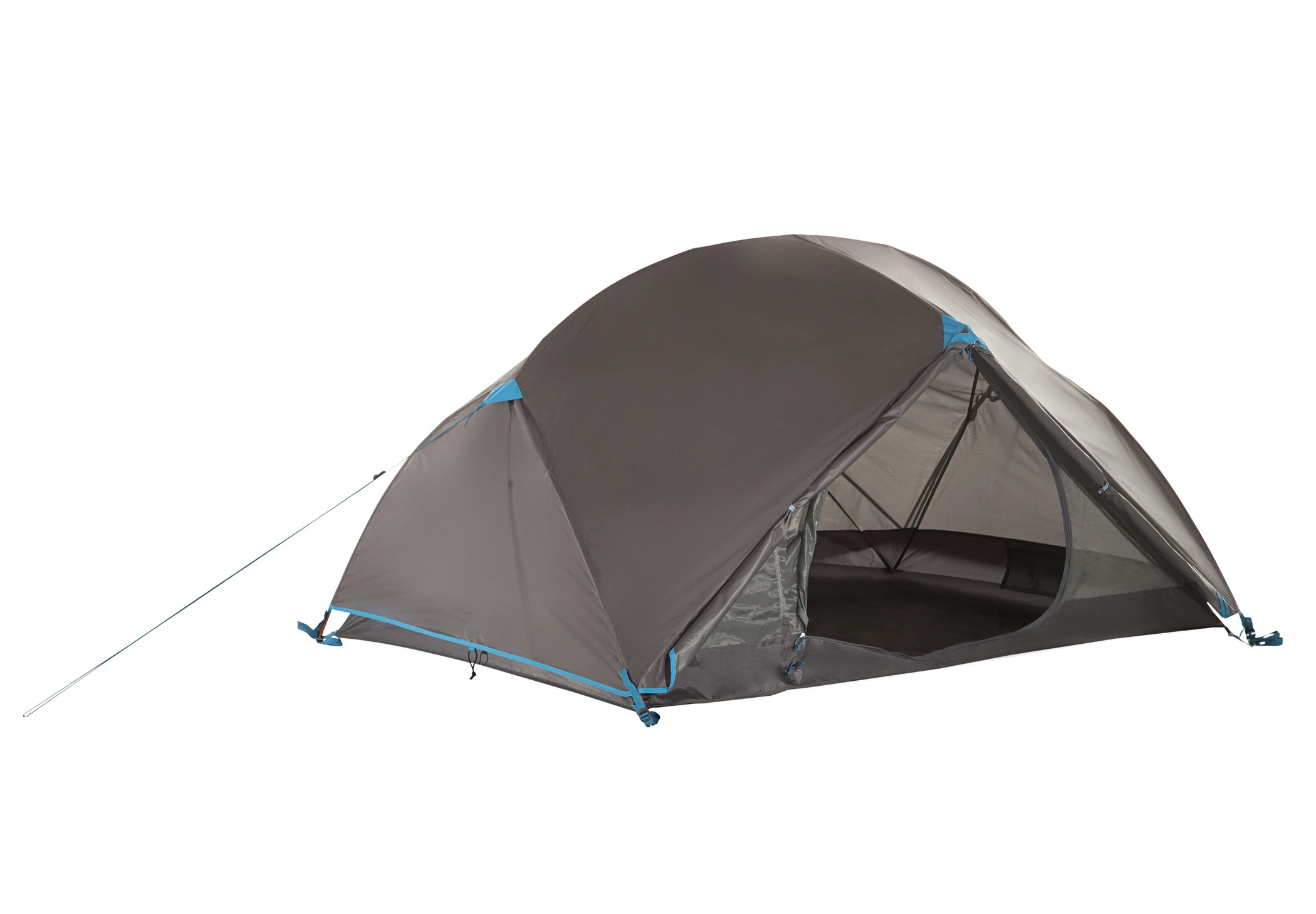 CAMPZ Lacanau 2P Tent, Grijs/oranje 6 CAMPZ Lacanau 2P Tent, Grijs/oranje - Afbeelding 4