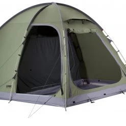 CAMPZ Limburg 3P TC Tent, Olijf/grijs -Campz-winkel campz limburg 3p tc tent green grey 4