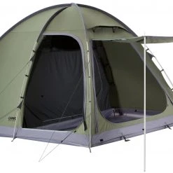 CAMPZ Limburg 3P TC Tent, Olijf/grijs -Campz-winkel campz limburg 3p tc tent green grey 5