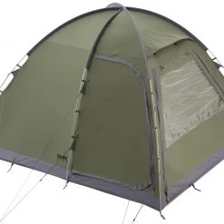 CAMPZ Limburg 3P TC Tent, Olijf/grijs -Campz-winkel campz limburg 3p tc tent green grey 8