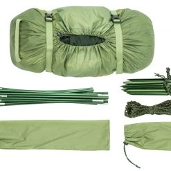 CAMPZ Millau Ultralight Tent 1P, Groen/olijf -Campz-winkel campz millau ultralight zelt 1p sage olive 18