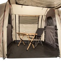 CAMPZ Moorland Tent 4P, Beige/bruin -Campz-winkel campz moorland tent 4p beige brown 10
