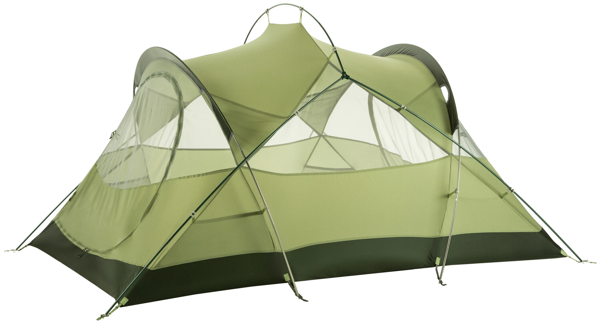 CAMPZ Occitanie Ultralight Tent 2P, Olijf/groen 4 CAMPZ Occitanie Ultralight Tent 2P, Olijf/groen - Afbeelding 2