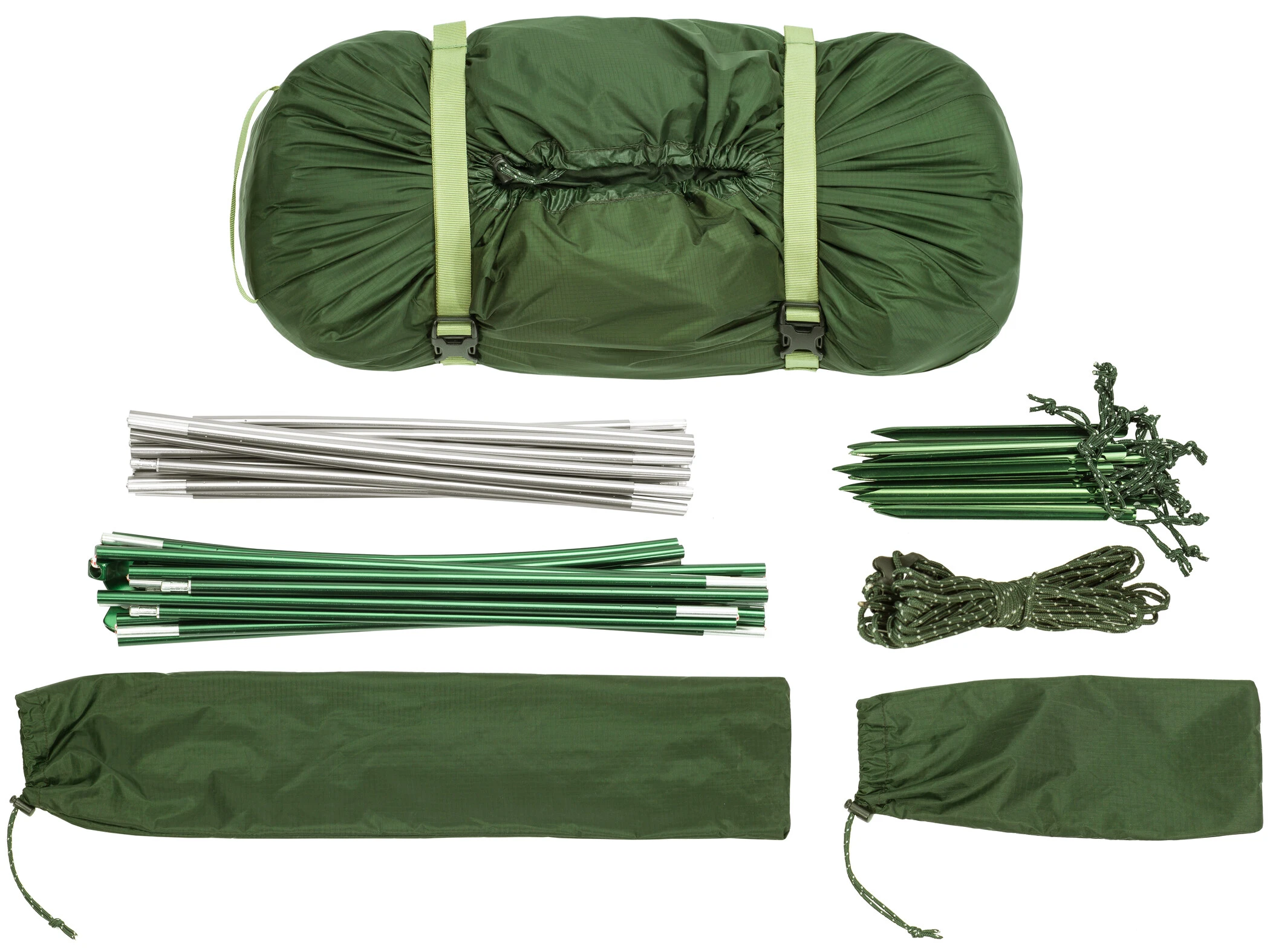 CAMPZ Occitanie Ultralight Tent 2P, Olijf/groen 22 CAMPZ Occitanie Ultralight Tent 2P, Olijf/groen - Afbeelding 20