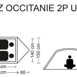 CAMPZ Occitanie Ultralight Tent 2P, Olijf/groen 43 CAMPZ Occitanie Ultralight Tent 2P, Olijf/groen -Campz-winkel campz occitanie ultralight zelt 2p olive sage 21