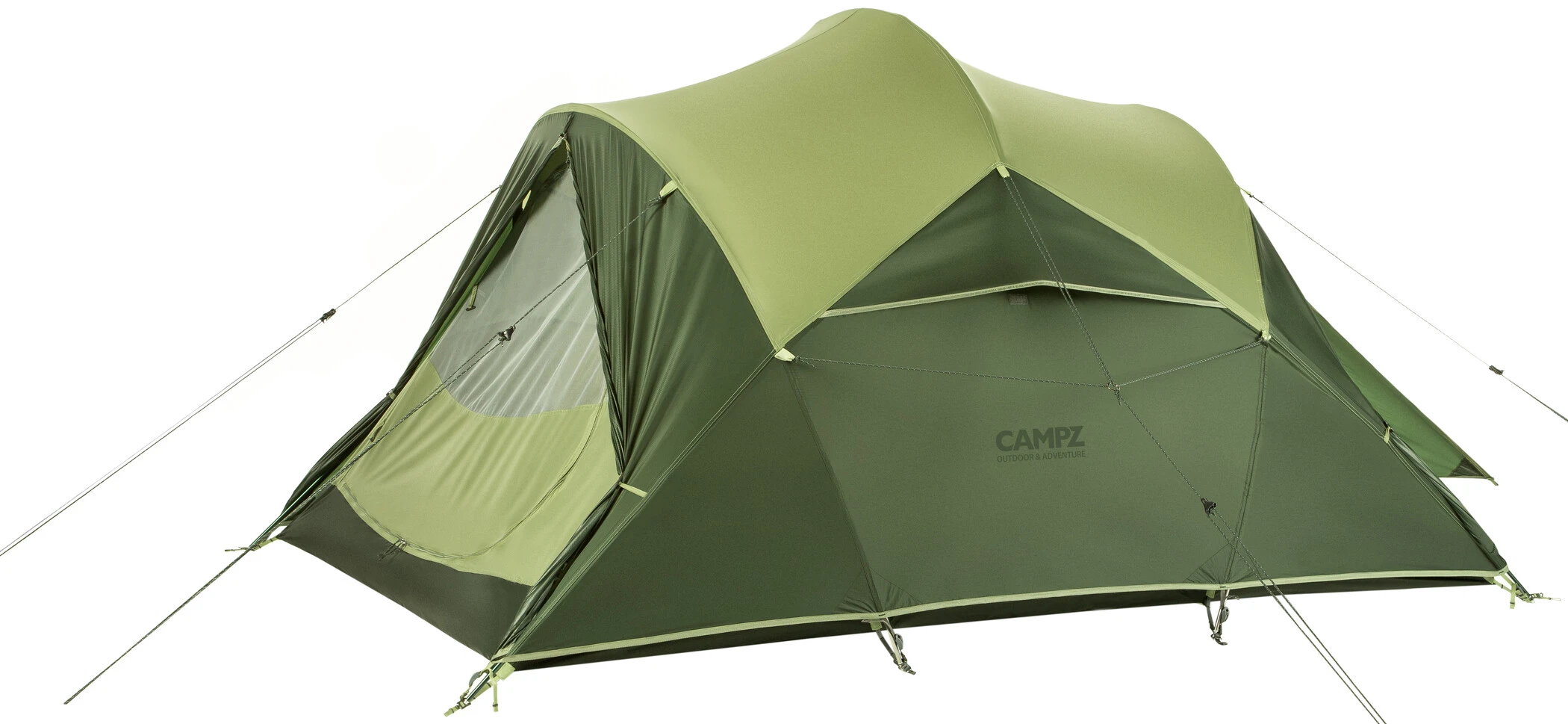CAMPZ Occitanie Ultralight Tent 2P, Olijf/groen 6 CAMPZ Occitanie Ultralight Tent 2P, Olijf/groen - Afbeelding 4