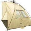 CAMPZ OT UV 50+ Zonnescherm Trapezium, Beige/grijs -Campz-winkel campz ot uv 50 sun shelter beige grey 1