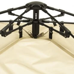 CAMPZ OT UV 50+ Zonnescherm Trapezium, Beige/grijs -Campz-winkel campz ot uv 50 sun shelter beige grey 4