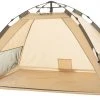 CAMPZ OT UV 50+ Sun Shelter Rectangular, Beige/grijs -Campz-winkel campz ot uv 50 sun shelter rectangular beige grey 1 1