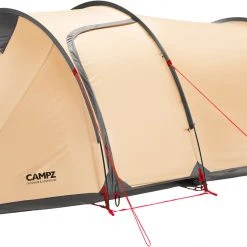 CAMPZ Piemonte 3P Tent, Beige/grijs