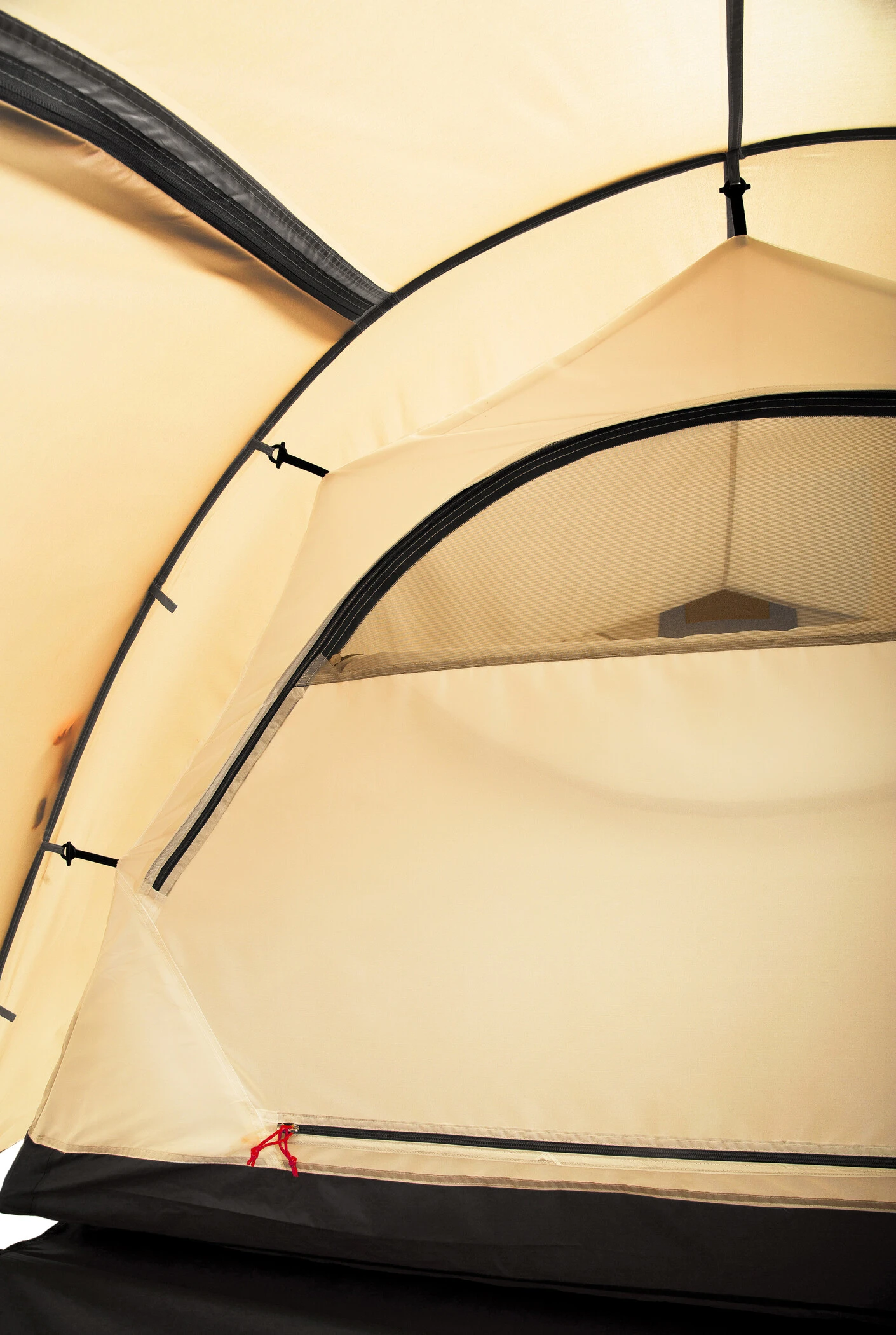 CAMPZ Piemonte 3P Tent, Beige/grijs 7 CAMPZ Piemonte 3P Tent, Beige/grijs - Afbeelding 5