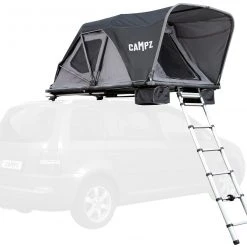 CAMPZ Softshell Car Roof Tent, Grijs/zwart -Campz-winkel campz softshell car roof tent grey black 5
