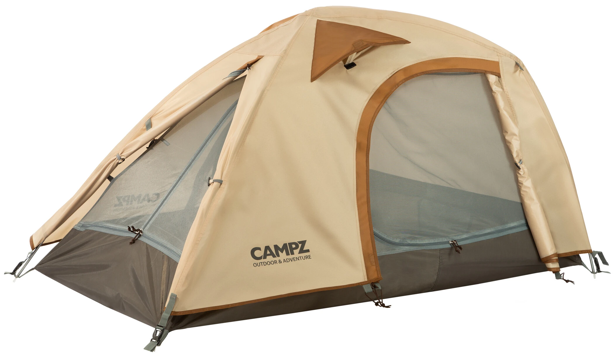 CAMPZ Tent Kinderen, Beige/bruin 5 CAMPZ Tent Kinderen, Beige/bruin - Afbeelding 3
