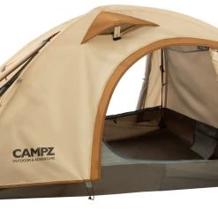 CAMPZ Tent Kinderen, Beige/bruin 14 CAMPZ Tent Kinderen, Beige/bruin -Campz-winkel campz tent kids beige brown 5