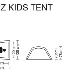CAMPZ Tent Kinderen, Beige/bruin 17 CAMPZ Tent Kinderen, Beige/bruin -Campz-winkel campz tent kids beige brown 8