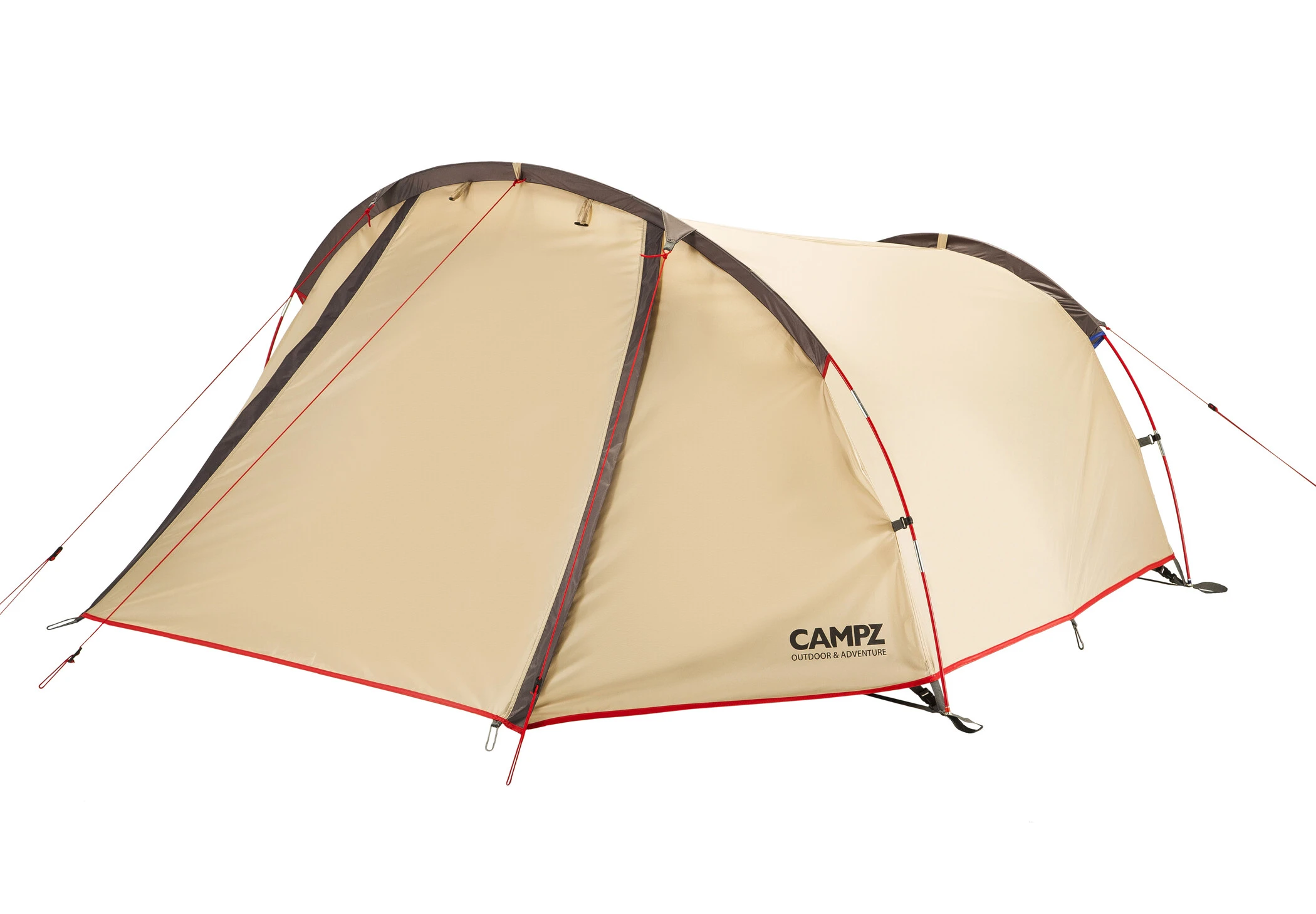 CAMPZ Trentino 2P Tent, Beige 3 CAMPZ Trentino 2P Tent, Beige
