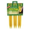 Coghlans ABS Tent Pegs 30cm 6-Pack, Geel -Campz-winkel coghlans zelthering abs 30cm 6er pack gelb 1