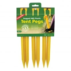 Coghlans ABS Tent Pegs 30cm 6-Pack, Geel