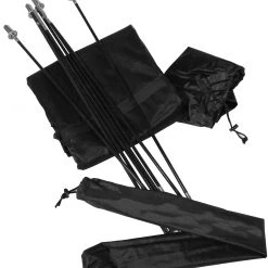 Disc-O-Bed Mosquito Net With Frame, Zwart -Campz-winkel disc o bed mosquito net with frame black 4