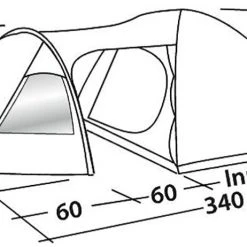 Easy Camp Blazar 300 Tent, Groen/olijf 7 Easy Camp Blazar 300 Tent, Groen/olijf -Campz-winkel easy camp corona 300 tent rustic green 3
