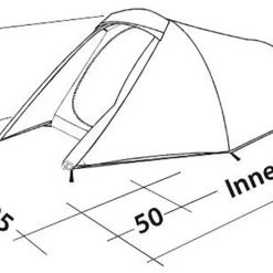Easy Camp Energy 200 Tent, Groen/olijf -Campz-winkel easy camp energy 200 tent rustic green 5