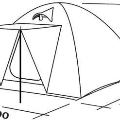 Easy Camp Garda 300 Tent, Blauw/groen 12 Easy Camp Garda 300 Tent, Blauw/groen -Campz-winkel easy camp garda 300 tent green blue 5